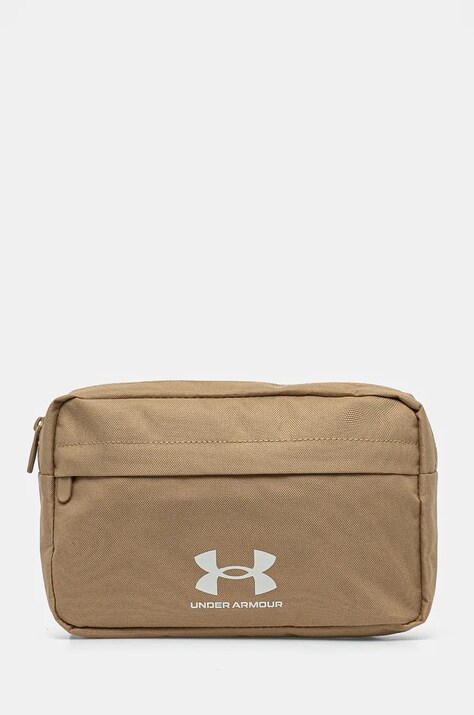 Τσάντα φάκελος Under Armour Loudon Lite χρώμα: καφέ