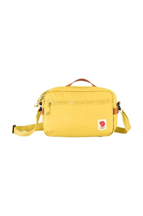 Σακίδιο Fjallraven High Coast Crossbody χρώμα: κίτρινο, F23227.130