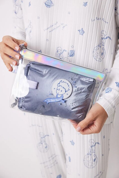 Σετ τσαντών καλλυντικών women'secret THE LITTLE PRINCE 2-pack χρώμα: μπλε, 4848846