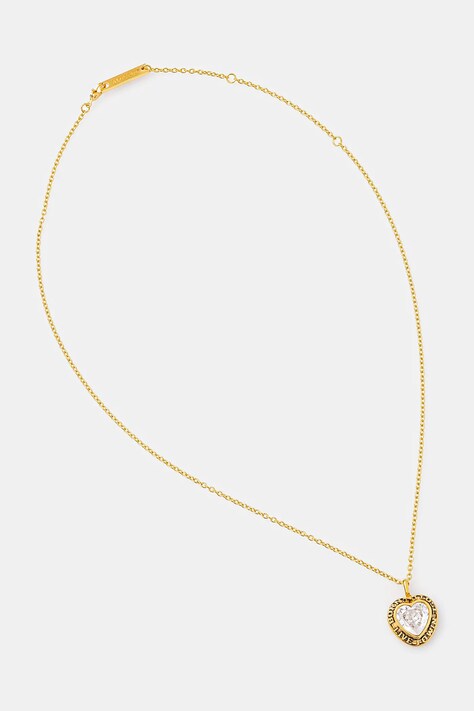 Ασημένιο κολιέ AMBUSH Heart Class Ring Charm Necklace 12114803