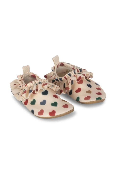 Παιδικά παπούτσια νερού Konges Sløjd MANUCA SWIM SHOES χρώμα: μπεζ, KS102516