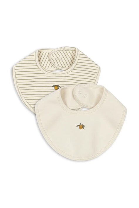Βρεφική σαλιάρα Konges Sløjd BASIC 2 PACK BIB 2-pack KS102251