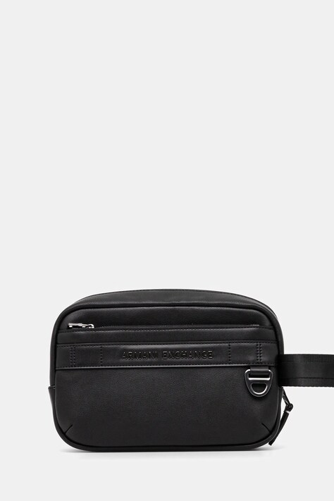 Νεσεσέρ καλλυντικών Armani Exchange χρώμα: μαύρο, XM000255 AF11925