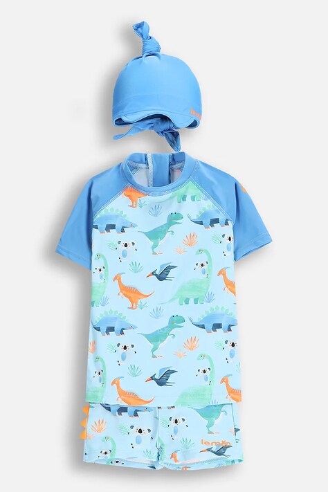 Παιδικό σετ μπάνιου Lemon Explore χρώμα: μπλε, SWIMWEAR WIOSNA BOY