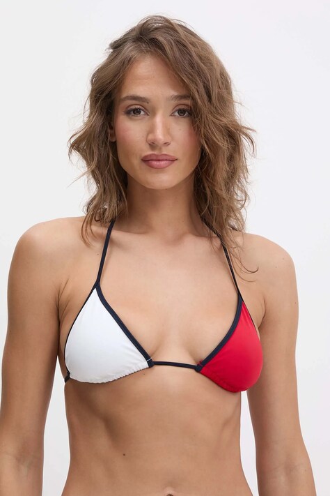 Bikini top Tommy Hilfiger χρώμα: ναυτικό μπλε, UW0UW05972