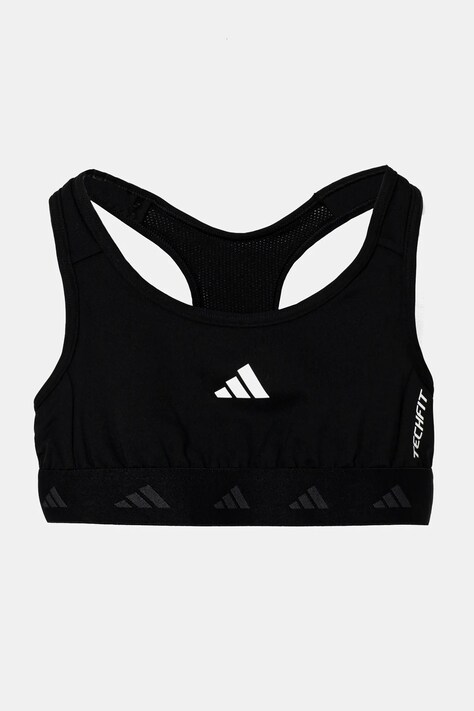 Παιδικό σουτιέν adidas χρώμα: μαύρο, IY0105