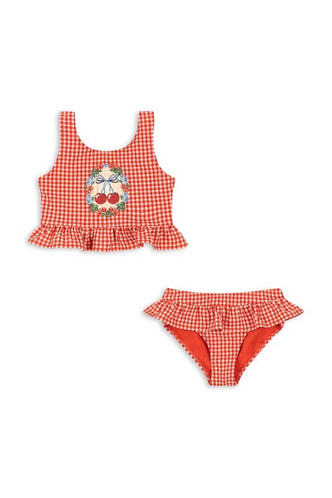 Παιδικό μαγιό δύο τεμαχίων Konges Sløjd SOLINE BIKINI χρώμα: κόκκινο, KS102495