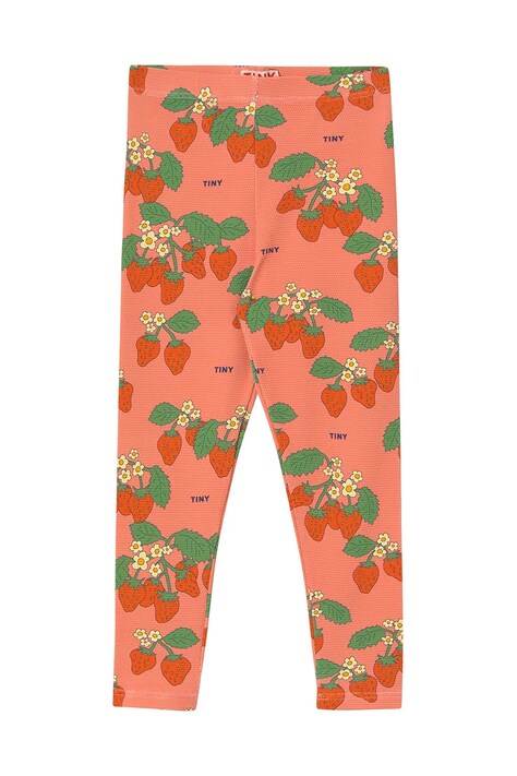 Παιδικό κολάν κολύμβησης Tinycottons STRAWBERRIES PANT χρώμα ροζ SS25-292