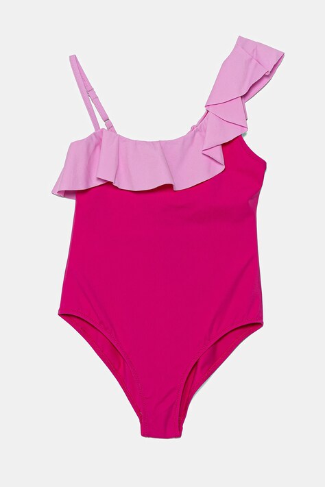 Ολόσωμο παιδικό μαγιό United Colors of Benetton χρώμα: μοβ, 3L030I00O