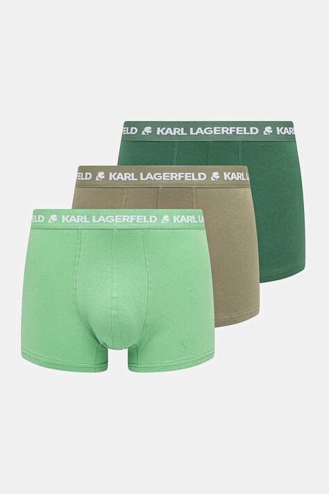 Μποξεράκια Karl Lagerfeld 3-pack χρώμα: πράσινο, A1M47017