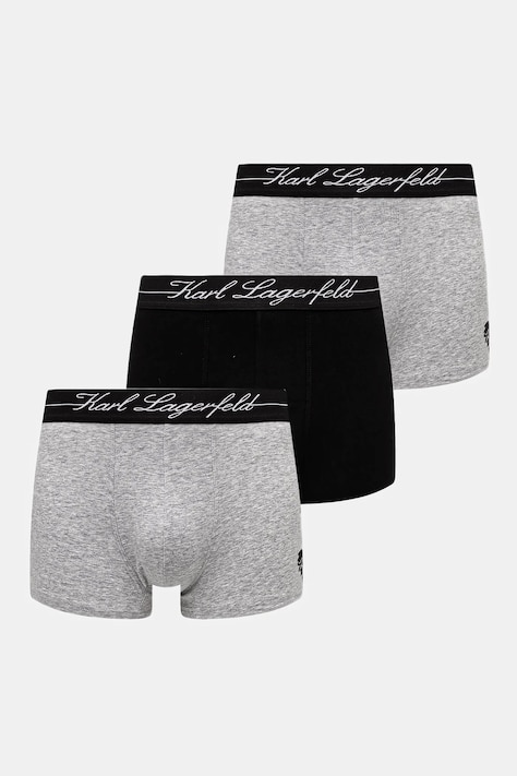 Μποξεράκια Karl Lagerfeld 3-pack χρώμα: μαύρο, A1M47072