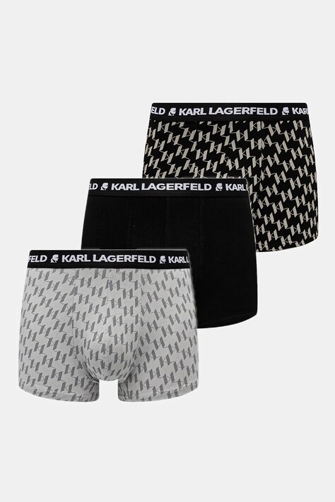 Μποξεράκια Karl Lagerfeld 3-pack χρώμα: μαύρο, A1M47086