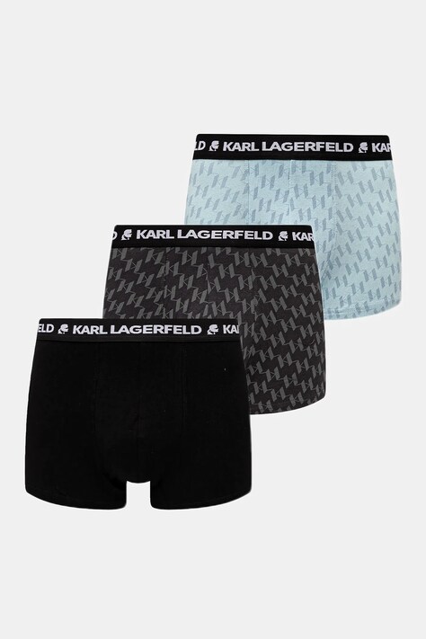 Μποξεράκια Karl Lagerfeld 3-pack χρώμα: μαύρο, A1M47086