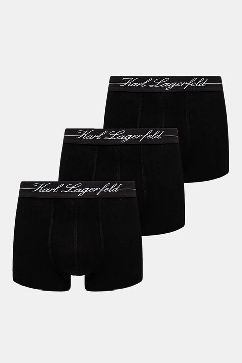 Μποξεράκια Karl Lagerfeld 3-pack χρώμα: μαύρο, A1M47089