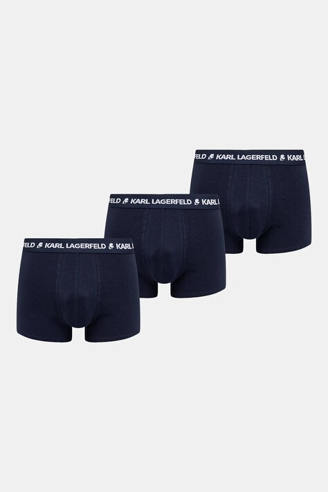 Μποξεράκια Karl Lagerfeld 3-pack χρώμα: ναυτικό μπλε, A1M47151