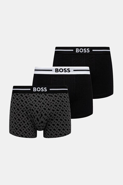 Μποξεράκια BOSS 3-pack χρώμα: μαύρο, 50531694