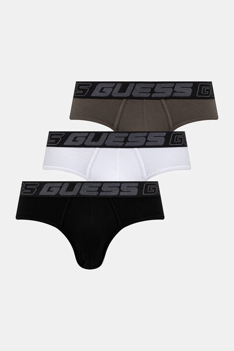 Σλιπ Guess JOE 3-pack χρώμα: μαύρο, U5RG09 K6YW1