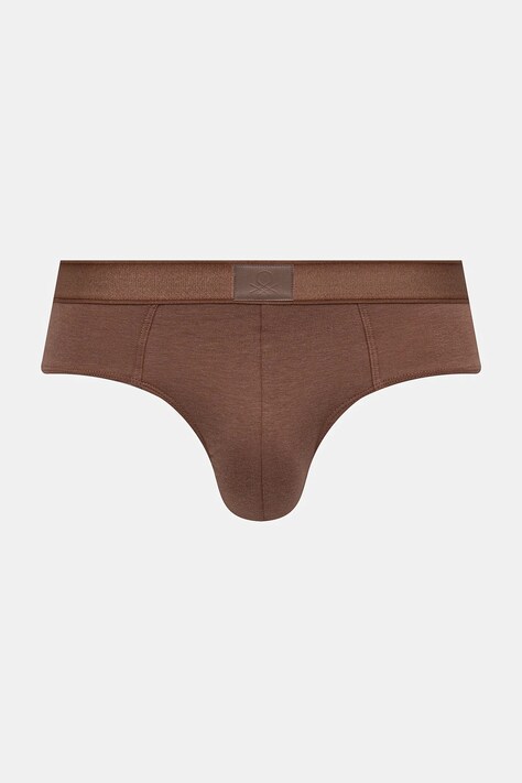 Σλιπ United Colors of Benetton χρώμα: καφέ, 3XKP2S00J