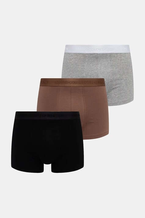 Μποξεράκια United Colors of Benetton 3-pack χρώμα: γκρι, 3OP82X01E