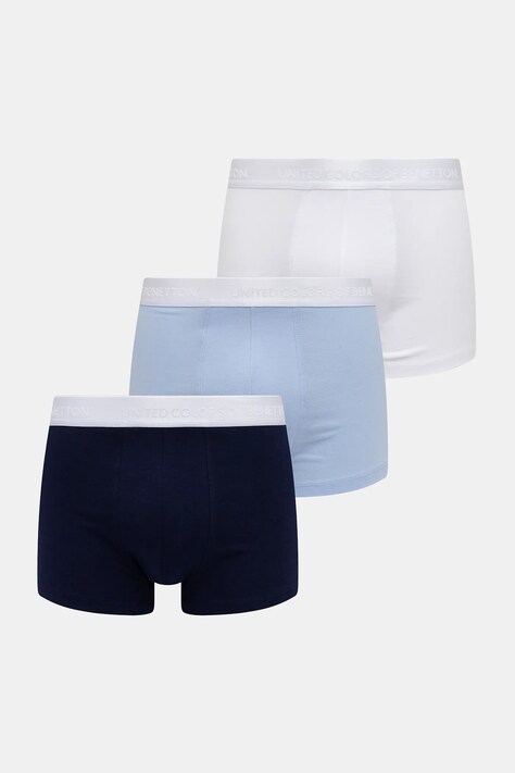 Μποξεράκια United Colors of Benetton 3-pack χρώμα: μπλε, 3OP82X01E