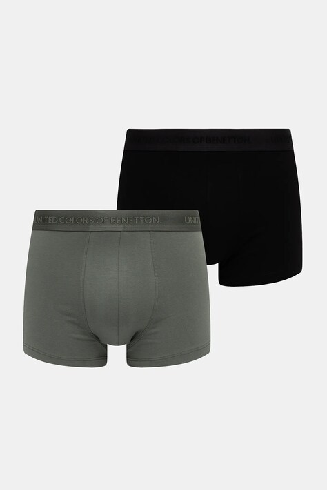 Μποξεράκια United Colors of Benetton 3-pack χρώμα: μαύρο, 3OP82X01E