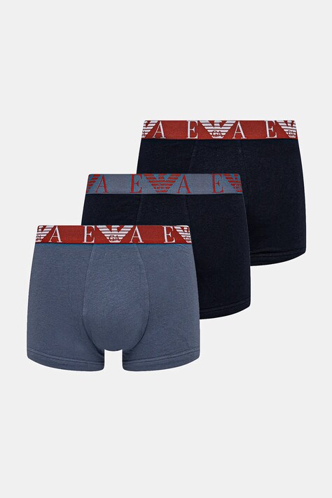 Μποξεράκια Emporio Armani Underwear 3-pack χρώμα: κόκκινο, EM000259 AF10778