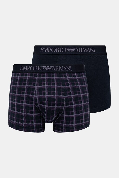 Μποξεράκια Emporio Armani Underwear 2-pack χρώμα: ναυτικό μπλε, EM001014 AF10797