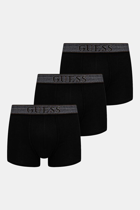 Μποξεράκια Guess JOE 3-pack χρώμα: μαύρο, U4RG33 K6YW0