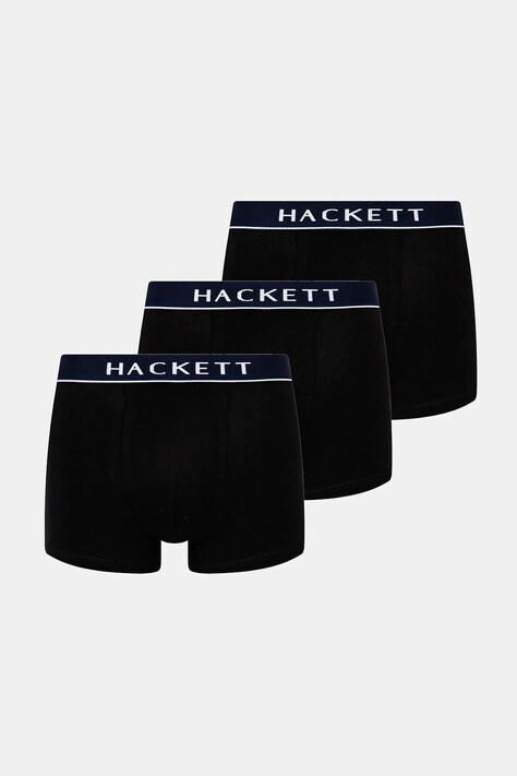 Μποξεράκια Hackett London 3-pack χρώμα: μαύρο, HMU10600
