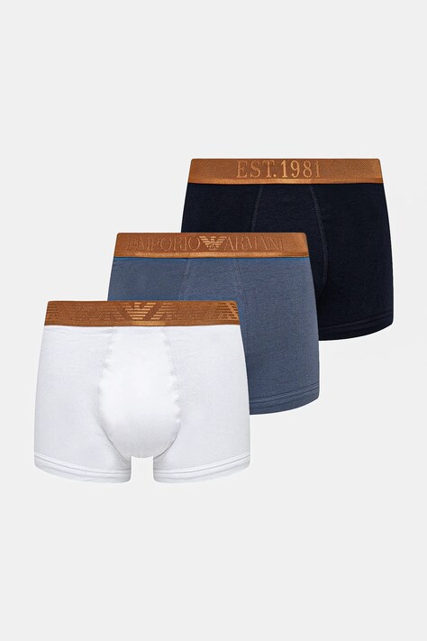 Μποξεράκια Emporio Armani Underwear 3-pack χρώμα: ναυτικό μπλε, EM000259 AF10780