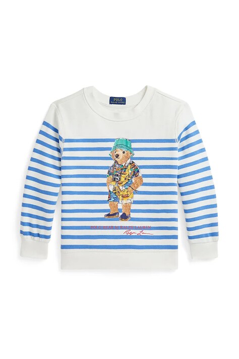 Παιδική μπλούζα Polo Ralph Lauren χρώμα: άσπρο, 322965908001
