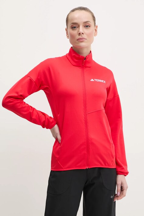 Αθλητική μπλούζα adidas TERREX Xperior χρώμα: κόκκινο, JE1360