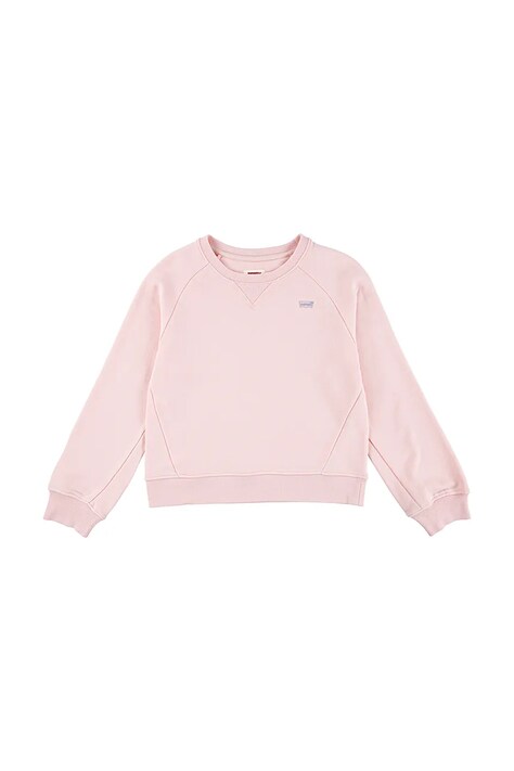 Παιδική μπλούζα Levi's LEVIS HD SILICONE BATWING χρώμα: ροζ, 4EM191