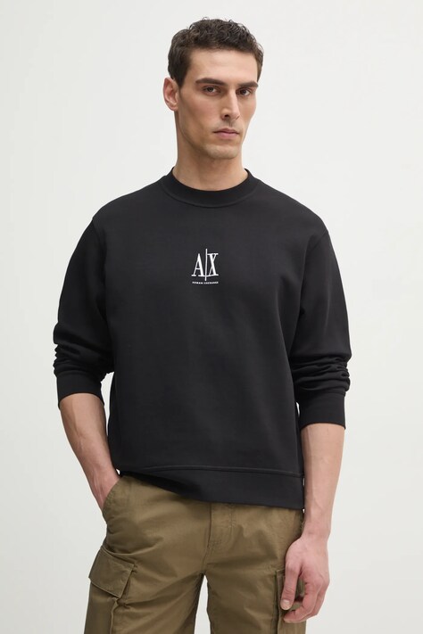 Μπλούζα Armani Exchange χρώμα: μαύρο, XM000368 AF10818