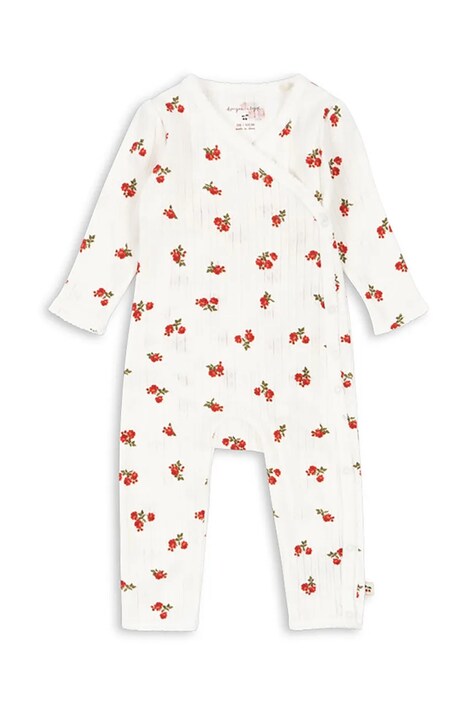 Φόρμες μωρού Konges Sløjd MINNIE NEWBORN ONESIE GOTS KS102588