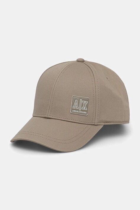 Καπέλο Armani Exchange χρώμα: μπεζ, XM001255 AF15066