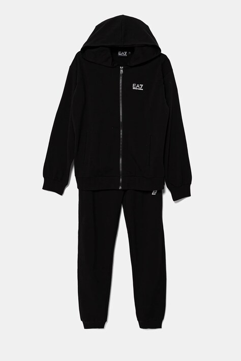 Παιδική φόρμα EA7 Emporio Armani χρώμα: μαύρο, 7G000048 AF13135