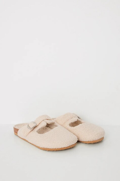 Παντόφλες women'secret DAILY TEDDY χρώμα: μπεζ, 4998090