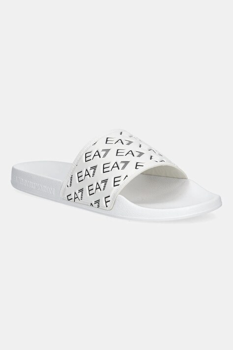Παντόφλες EA7 Emporio Armani χρώμα: άσπρο, AF15125.7X000109