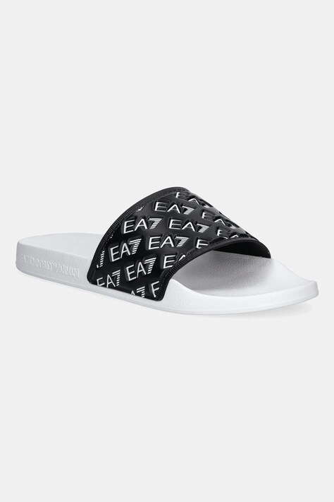 Παντόφλες EA7 Emporio Armani χρώμα: άσπρο, AF15125.7X000109