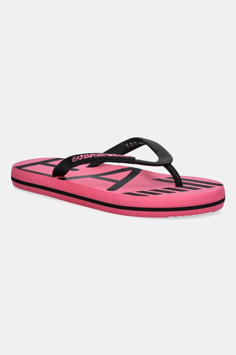 Σαγιονάρες EA7 Emporio Armani χρώμα: ροζ, XK196.XCQ004