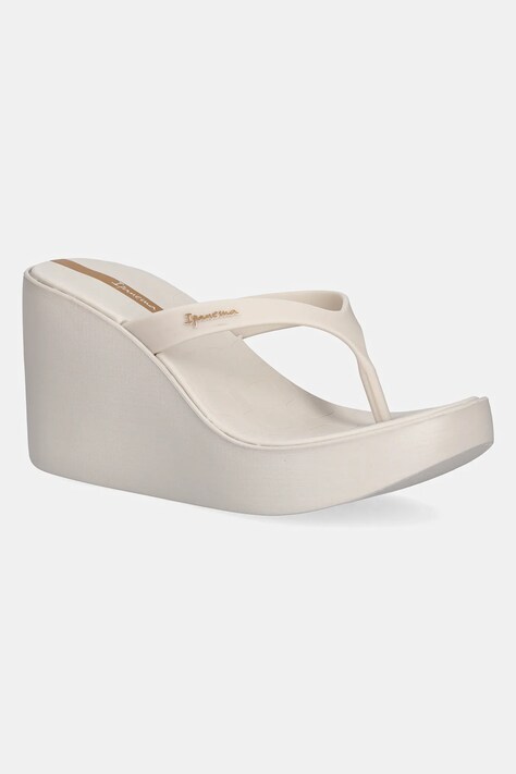 Σαγιονάρες Ipanema HIGH FASHION χρώμα: μπεζ, 83626-BD952