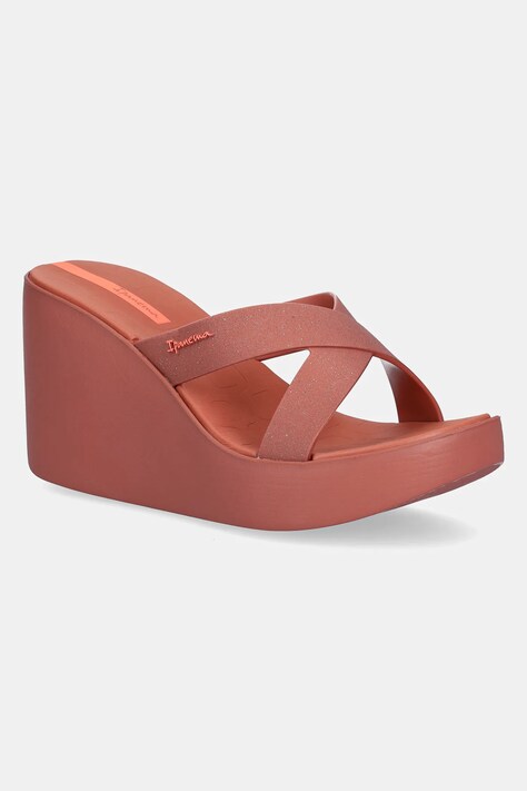 Παντόφλες Ipanema HIGH FASHION χρώμα: πορτοκαλί, 83646-BD678