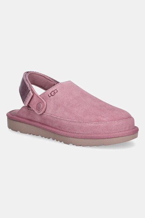 Παντόφλες UGG GOLDENSTAR CLOG χρώμα: ροζ, 1159770K