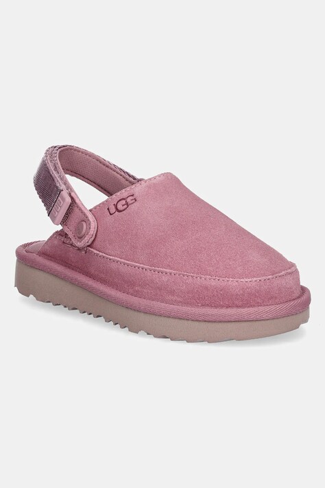 Παντόφλες UGG GOLDENSTAR CLOG χρώμα: ροζ, 1159770T