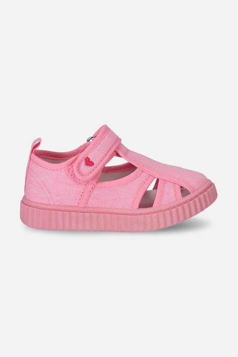 Παιδικές παντόφλες Coccodrillo χρώμα: ροζ, SHOES GIRL