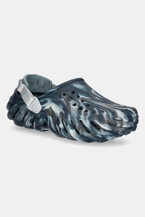 Παντόφλες Crocs Echo Marbled Clog χρώμα: μπλε, 208454.0LE