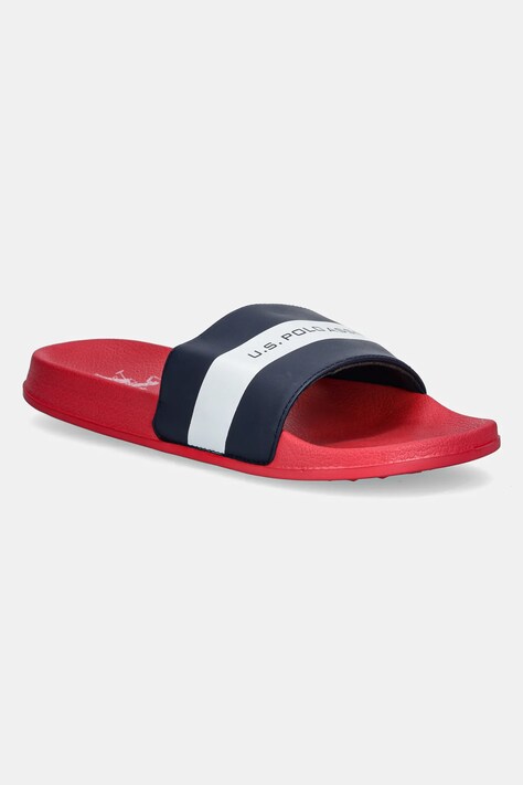Παντόφλες U.S. Polo Assn. SKYE χρώμα: κόκκινο, SKYE002M/5Y1