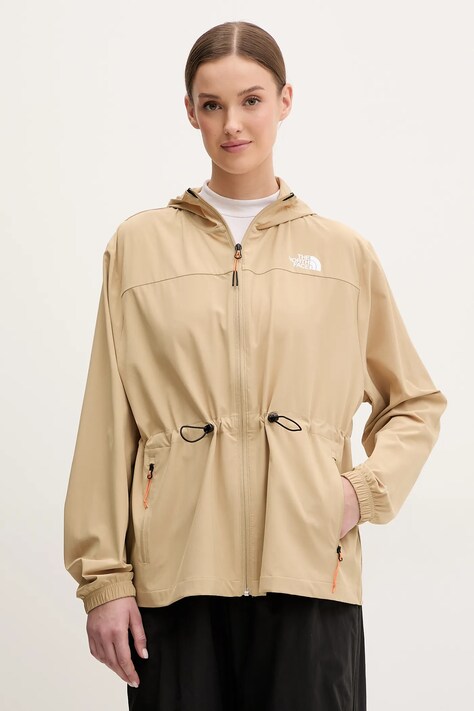 Αντιανεμικό The North Face Mountain Athletics χρώμα: μπεζ, NF0A8BFQLK51