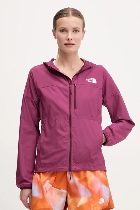 Αντιανεμικό The North Face Higher Run χρώμα: ροζ, NF0A87206EO1